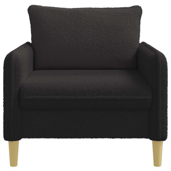 XL fotel Fekete Bouclé