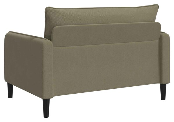 XXL fotel Khaki Bársony
