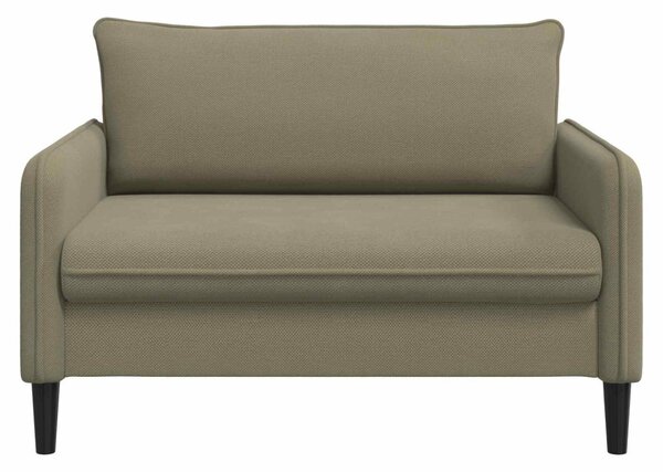 XXL fotel Khaki Bársony