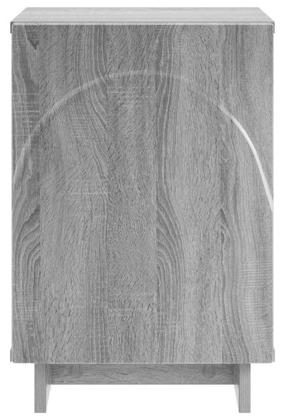 Éjjeliszekrény 2 db Szürke Sonoma 33,5 x 34,5 x 50 cm