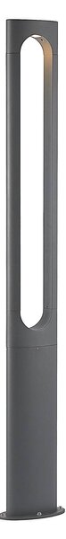 Lucande Dovino LED árbóc lámpa, 150 cm, Fekete, Alumínium, Modern
