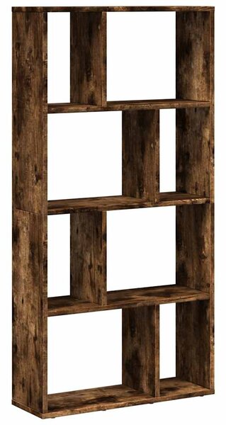 Füstös tölgy színű szerelt fa könyvespolc 60 x 20 x 120,5 cm