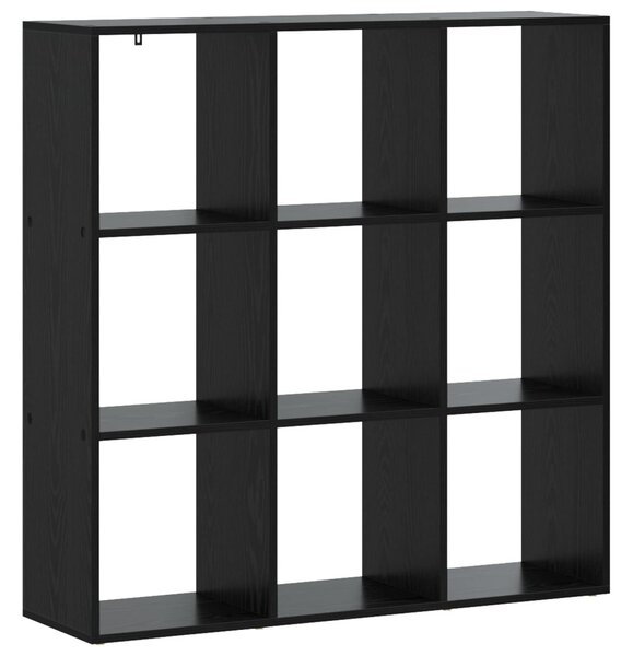Könyvespolc 102 x 29 x 103,5 cm Szerelt Fa Fekete Tölgy