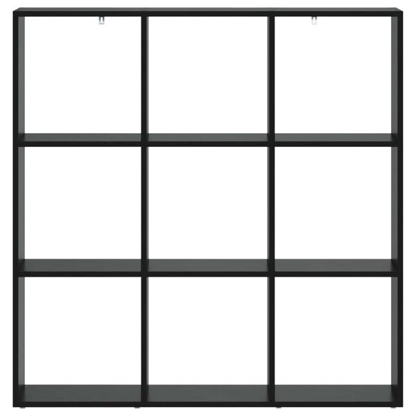 Könyvespolc 102 x 29 x 103,5 cm Szerelt Fa Fekete Tölgy
