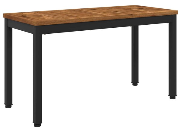 Kerti pad 80,5 x 35 x 45 cm Tömör Akácfa Természetes és Fekete