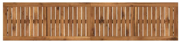 Kerti pad 161 x 35 x 45 cm Tömör Akácfa Természetes és Kávé