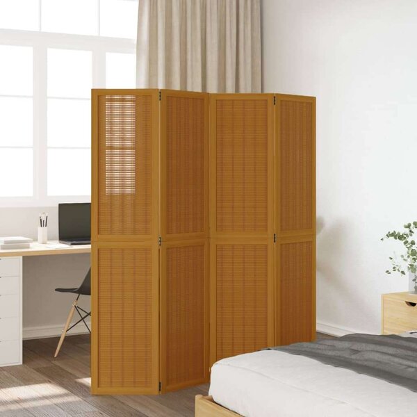 Bambusz Térelválasztó - 4 Panel - 140x180 cm