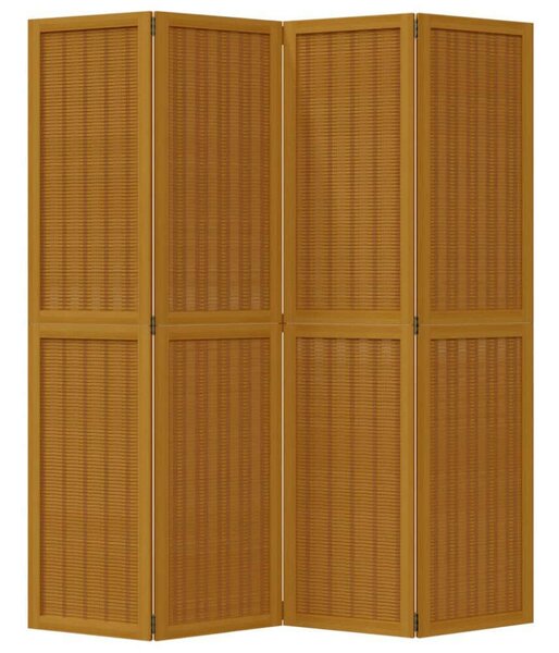 Bambusz Térelválasztó - 4 Panel - 140x180 cm