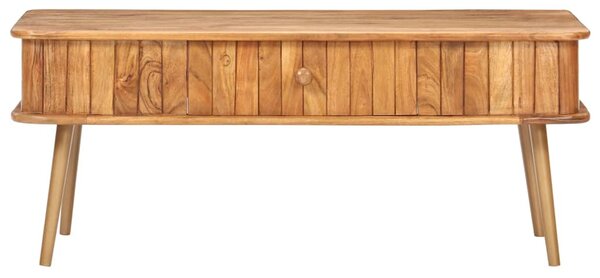 Tömör akácfa dohányzóasztal 100 x 50 x 40 cm