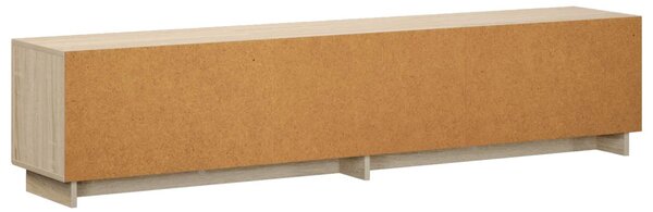 TV állvány 180 x 34,5 x 40 cm Sonoma Tölgy Szerelt Fa