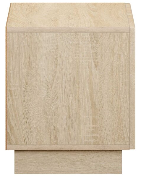 TV állvány 60 x 34,5 x 40 cm Sonoma Tölgy Szerelt Fa