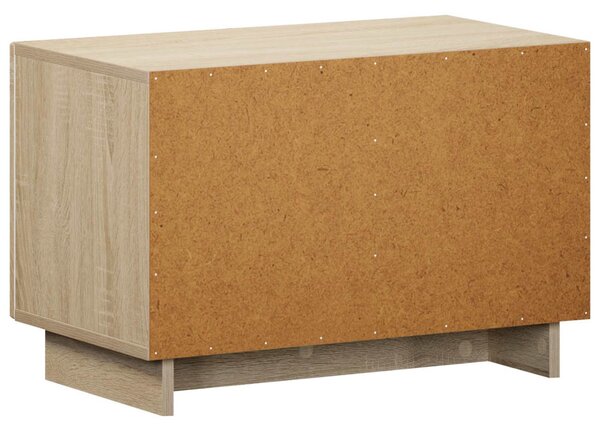 TV állvány 60 x 34,5 x 40 cm Sonoma Tölgy Szerelt Fa