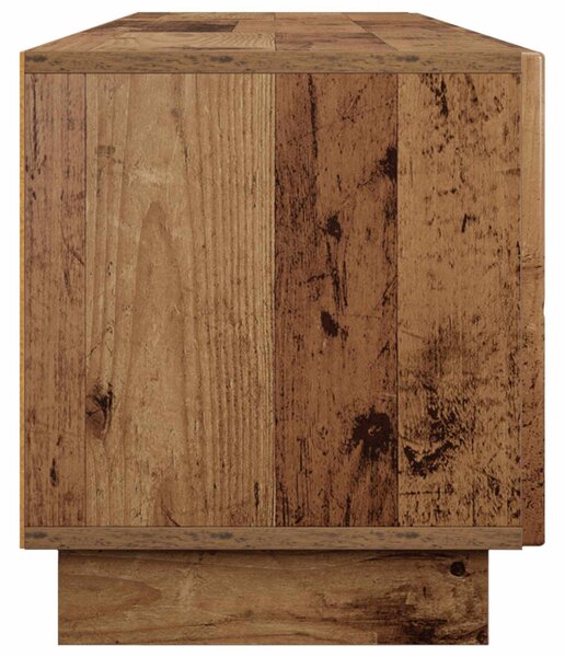 TV állvány 179.5 x 34.5 x 40 cm Antik Fa Szerelt Fa