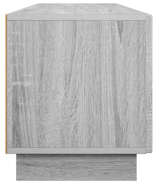 TV állvány 180 x 34,5 x 40 cm Szürke Sonoma Szerelt Fa