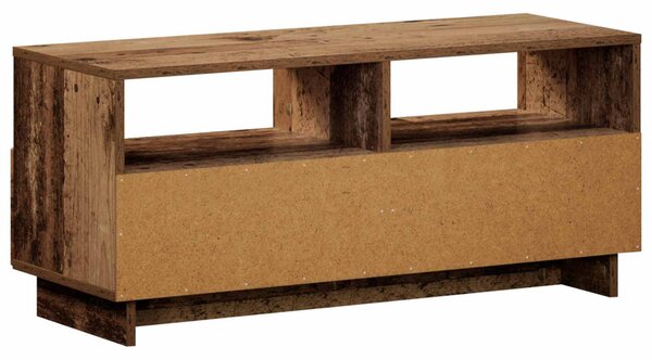 TV állvány 90 x 34,5 x 40 cm Antik Fa Szerelt Fa