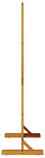Tömör akácfa adatvédelmi paraván beltéri/kültéri 180,5 cm
