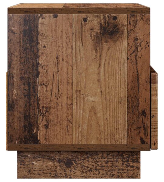 TV állvány 60 x 34.5 x 40 cm Antik Fa Szerelt Fa