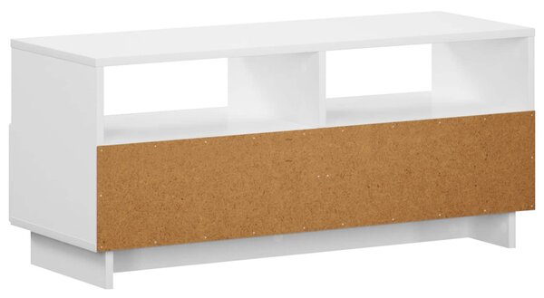 TV állvány 90 x 34.5 x 40 cm Fehér Szerelt Fa
