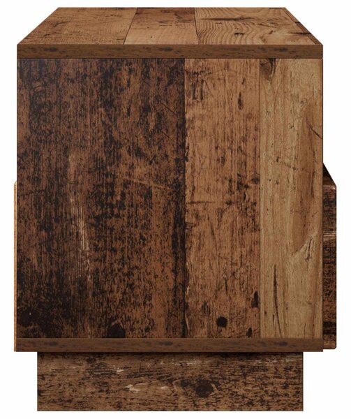 TV állvány 90 x 34,5 x 40 cm Antik Fa Szerelt Fa