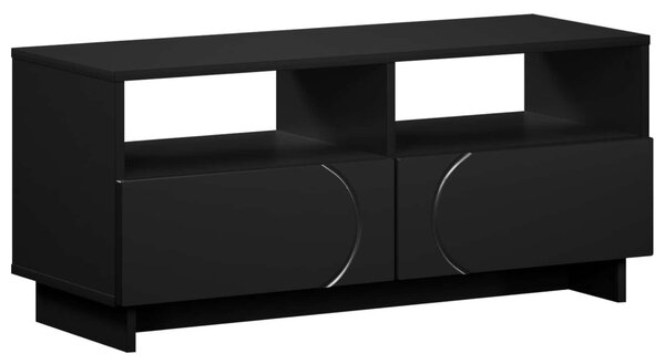 TV állvány 90 x 34.5 x 40 cm Fekete Szerelt Fa