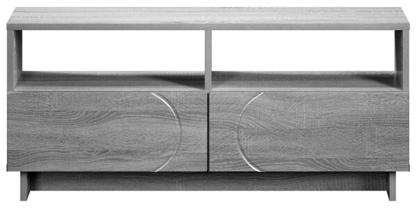 TV állvány 90 x 34.5 x 40 cm Szürke Sonoma Szerelt Fa