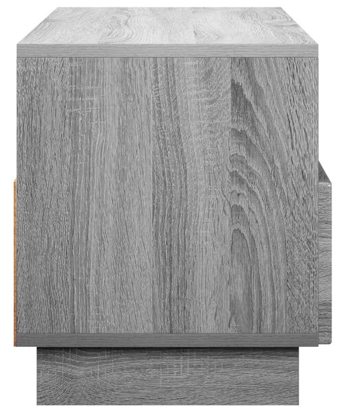 TV állvány 90 x 34.5 x 40 cm Szürke Sonoma Szerelt Fa