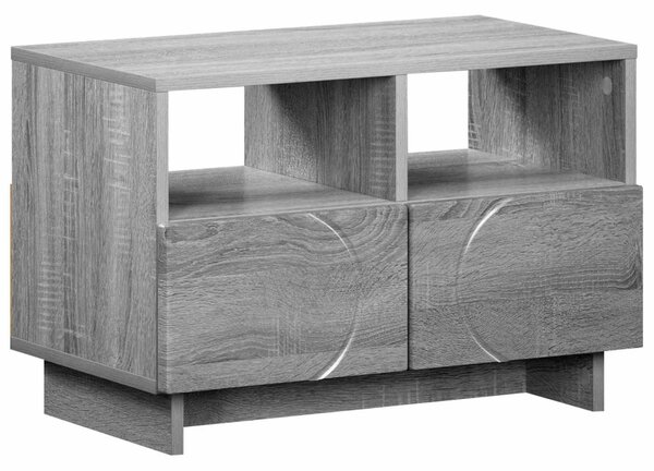 TV állvány 60 x 34.5 x 40 cm Szürke Sonoma Szerelt Fa