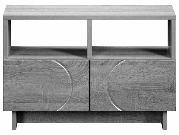 TV állvány 60 x 34.5 x 40 cm Szürke Sonoma Szerelt Fa