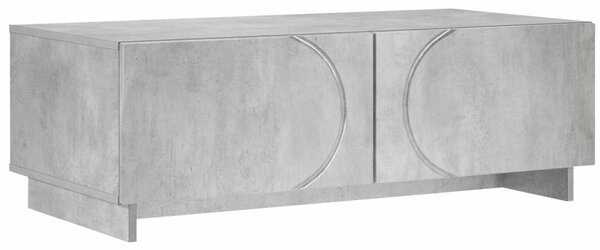 Dohányzóasztal Betonszürke 102 x 50,5 x 35 cm Bútorlap
