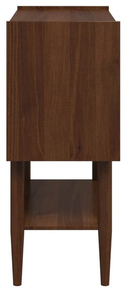 Konzolasztal BILBAO Sötét karamell 80 x 40 x 95 cm