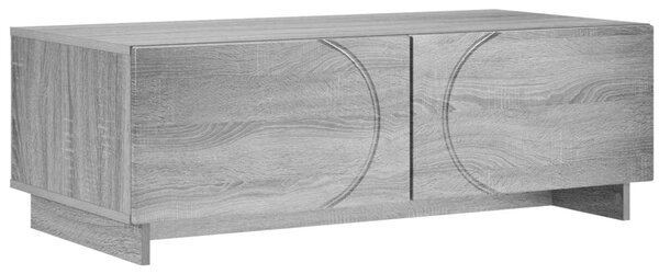 Dohányzóasztal Szürke Sonoma 102 x 50,5 x 35 cm Bútorlap
