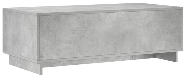 Dohányzóasztal Betonszürke 102 x 50,5 x 35 cm Bútorlap