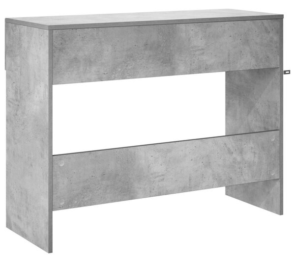 Konzolasztal Betonszürke 96,5 x 38 x 75 cm szerelt fa