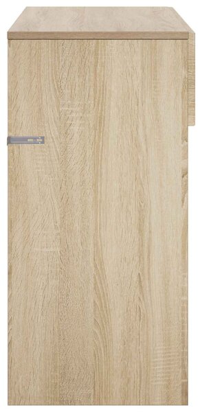 Konzolasztal Sonoma Tölgy 96,5 x 38 x 75 cm szerelt fa