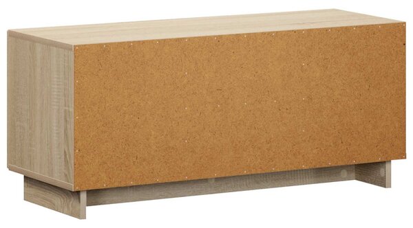TV állvány 90 x 34.5 x 40 cm Sonoma Tölgy Szerelt Fa