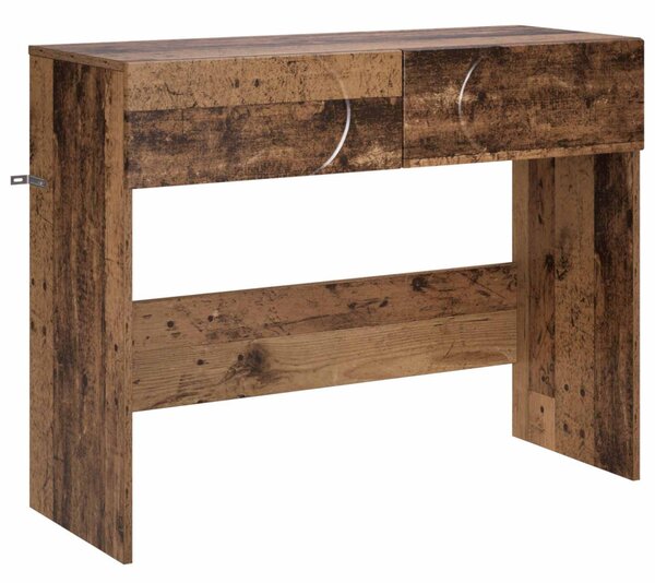 Konzolasztal Antik Fa 96,5 x 38 x 75 cm szerelt fa