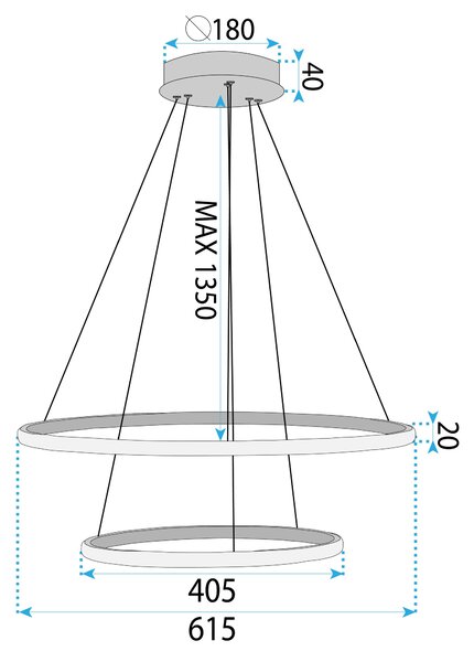 LED Lámpa LHJ007-CP2 GOLD