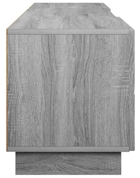 TV állvány 180 x 34,5 x 40 cm Szürke Sonoma Szerelt Fa