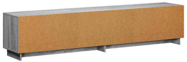 TV állvány 180 x 34,5 x 40 cm Szürke Sonoma Szerelt Fa