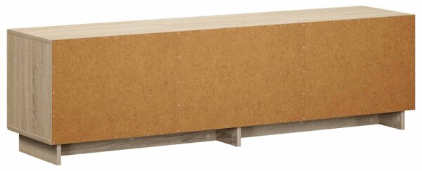 TV állvány 140 x 34,5 x 40 cm Sonoma Tölgy Szerelt Fa