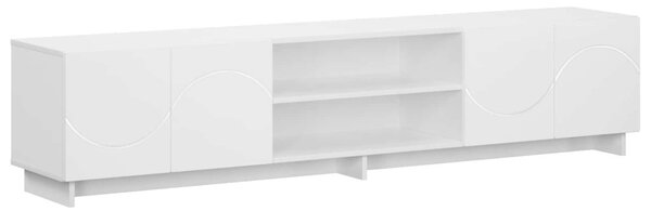 TV állvány 180 x 34,5 x 40 cm Fehér Szerelt Fa