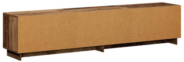 TV állvány 180 x 34,5 x 40 cm Antik Fa Szerelt Fa