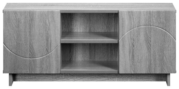 TV állvány 90 x 34.5 x 40 cm Szürke Sonoma Szerelt Fa