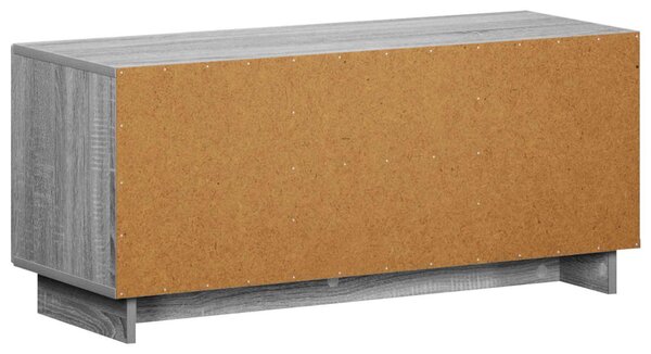 TV állvány 90 x 34.5 x 40 cm Szürke Sonoma Szerelt Fa
