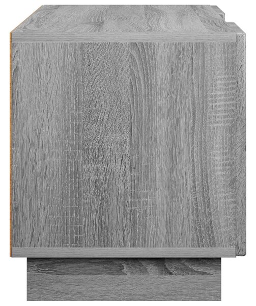 TV állvány 90 x 34.5 x 40 cm Szürke Sonoma Szerelt Fa