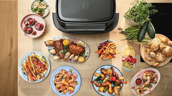 Bosch MAFD490B7 Serie 4 Kétzónás Airfryer, fekete