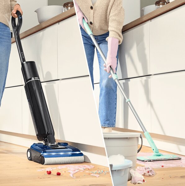 Bosch BHF61BM Serie 6 OneFloW Nedves-száraz porszívó