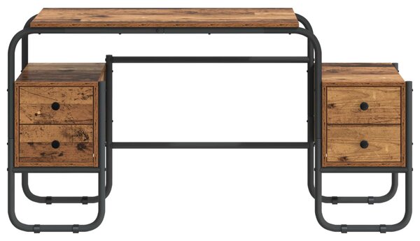 Tárolóval rendelkező íróasztal Antik Fa 145 x 50 x 75 cm