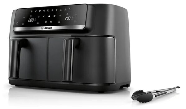 Bosch MAFD440B7 Serie 4 Kétfiókos Air Fryer, fekete