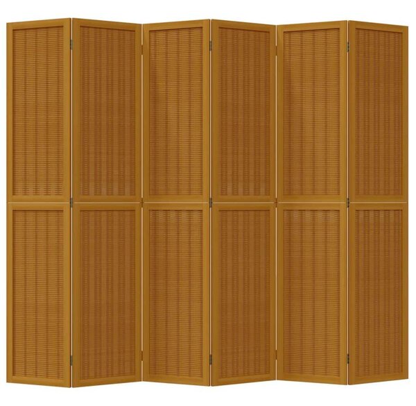 Bambusz Térelválasztó - 6 Panel - 210x200 cm